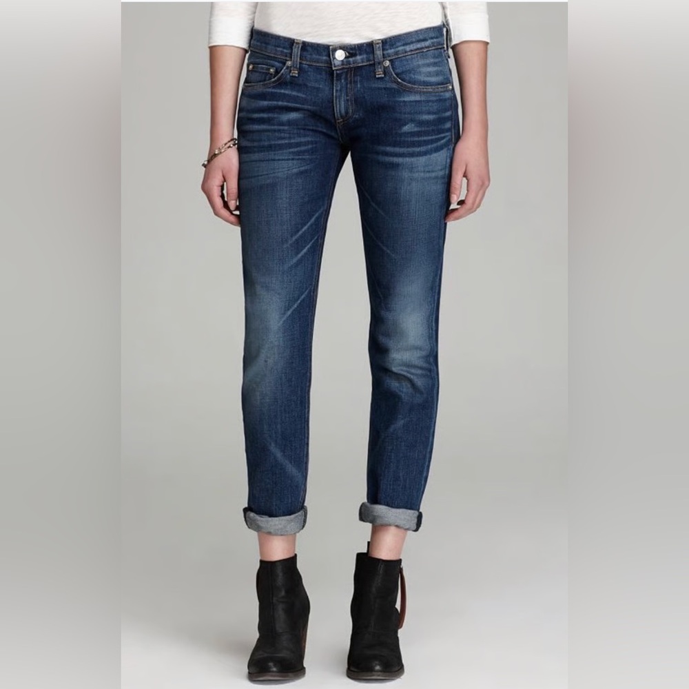 Rag and Bone The Dre Slim Boyfriend Jeans Womens Size 25